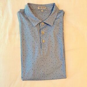 Peter Millar EUC XL Summer Comfort Polo Martini Design